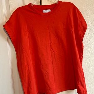 Orange blouse size L